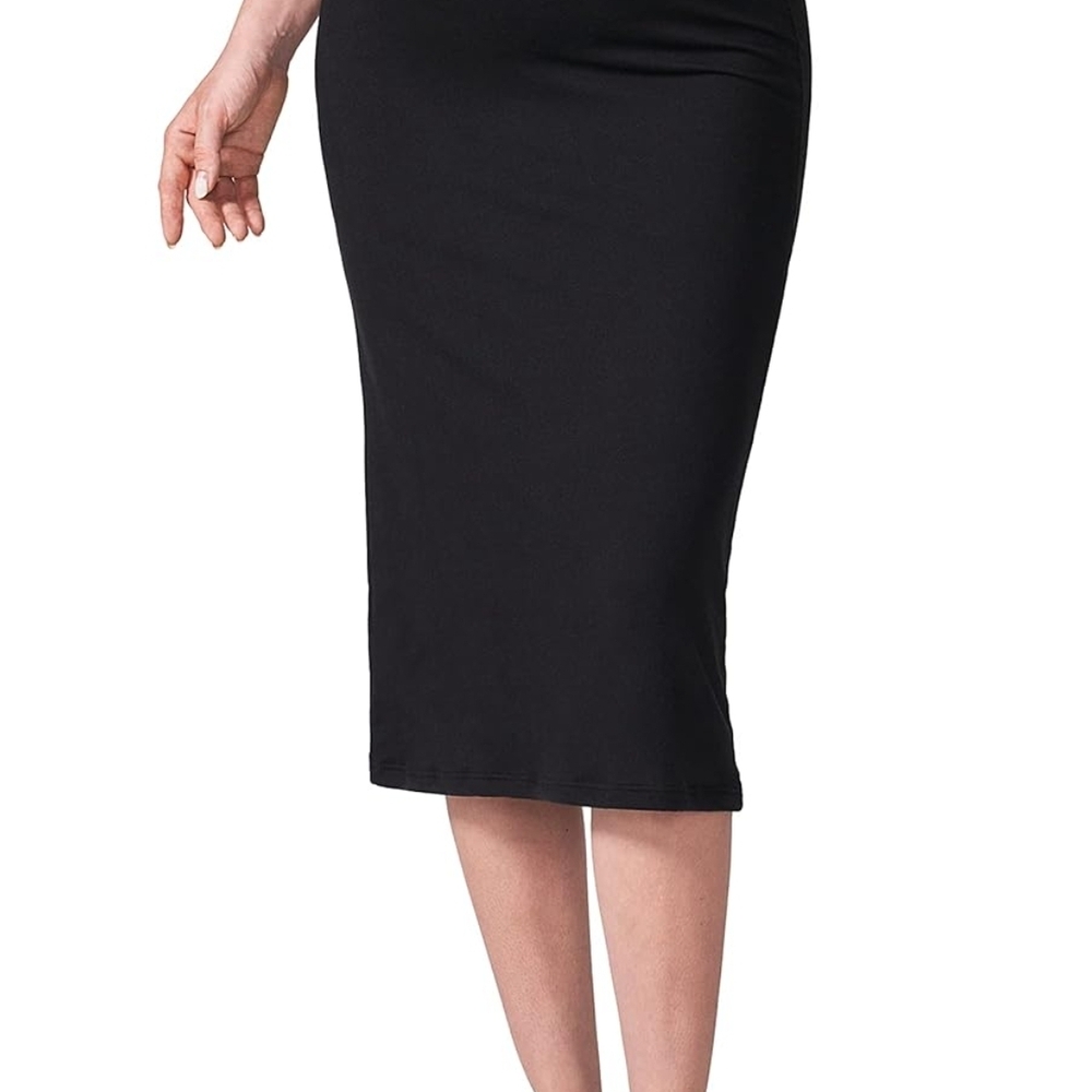 Chic Black Pencil Skirt for Women /maternity